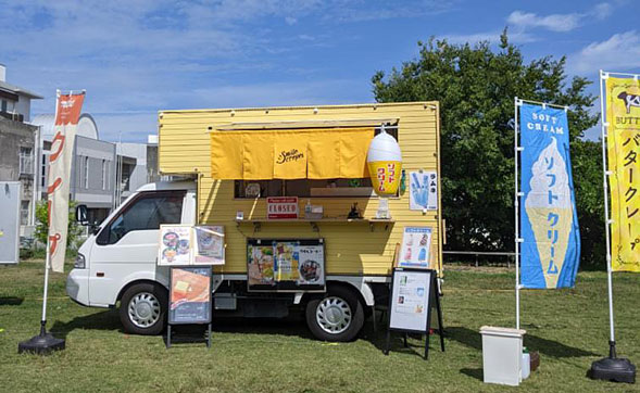 露店「Smile creps」の店舗画像